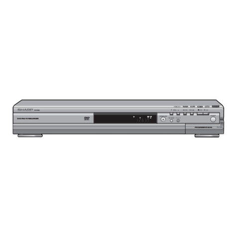 Sharp DV-SR85S(B) User manual