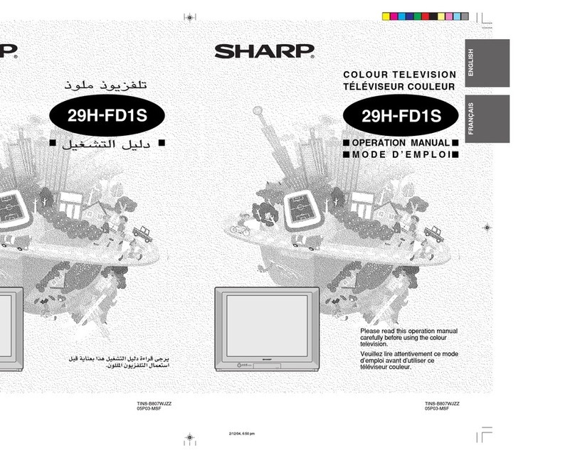Sharp 29H-FD1S User manual