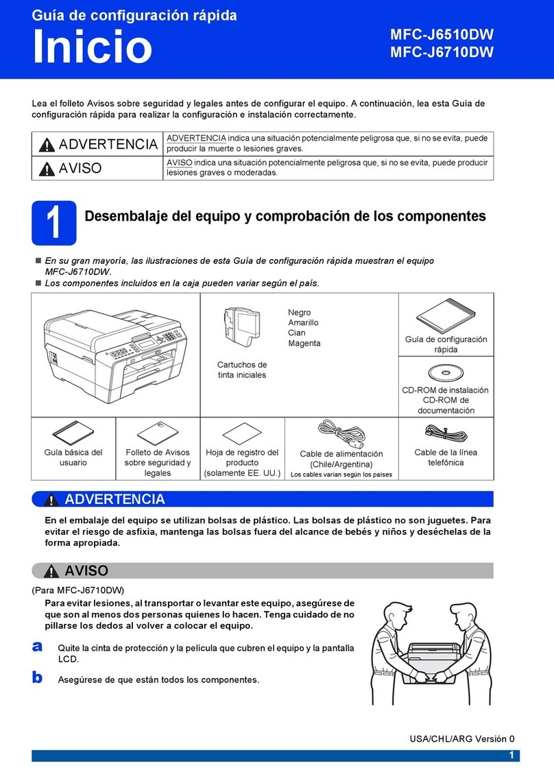 Brother MFC-J6510DW User manual