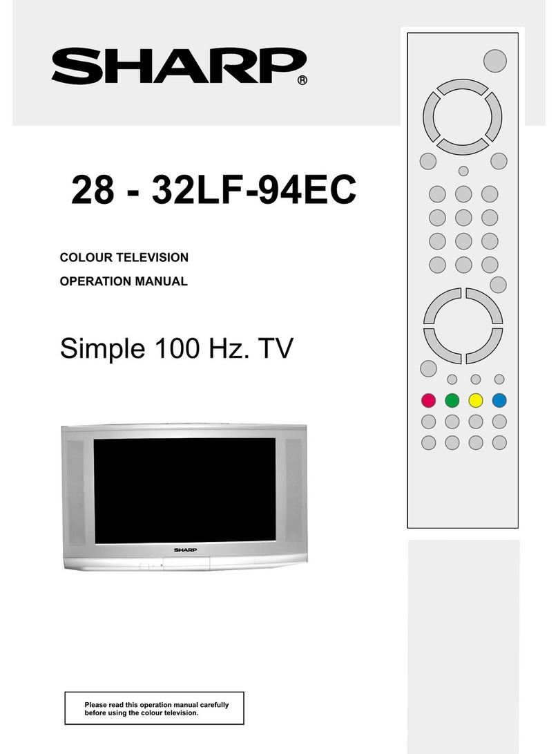 Sharp 28LF-94EC User manual