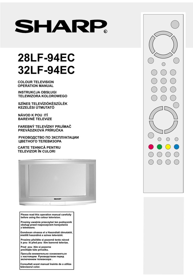 Sharp 28LF-94EC User manual