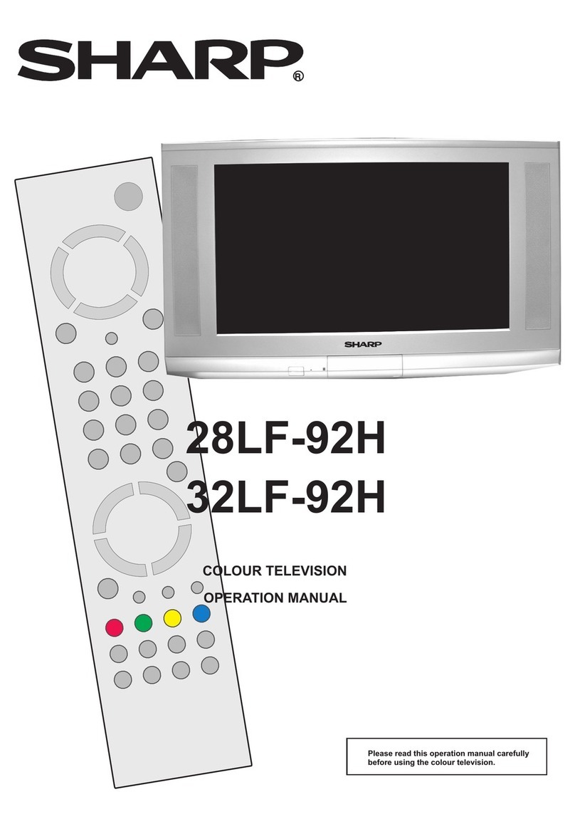 Sharp 28LF-92H User manual