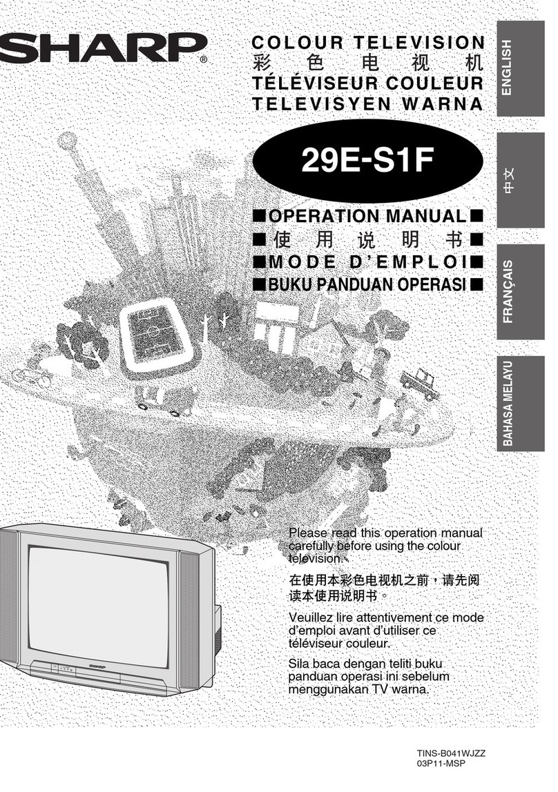 Sharp 29E-S1F User manual