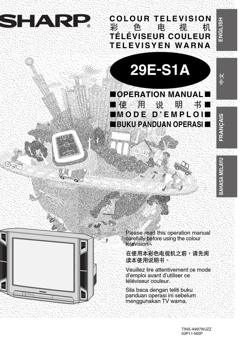 Sharp 29E-S1A User manual