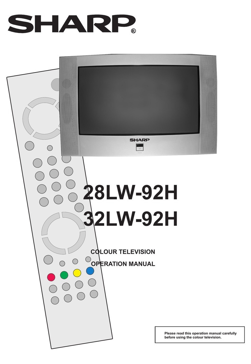 Sharp 28LW-92H User manual