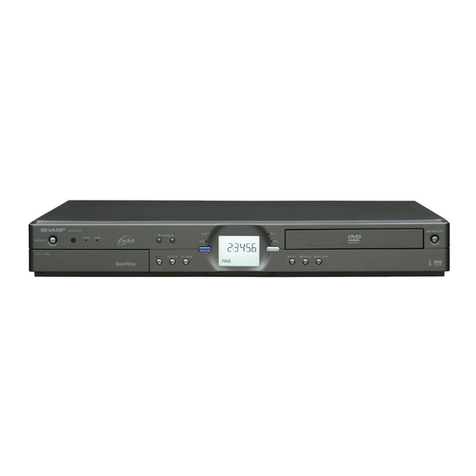 Sharp DV-HR300F User manual