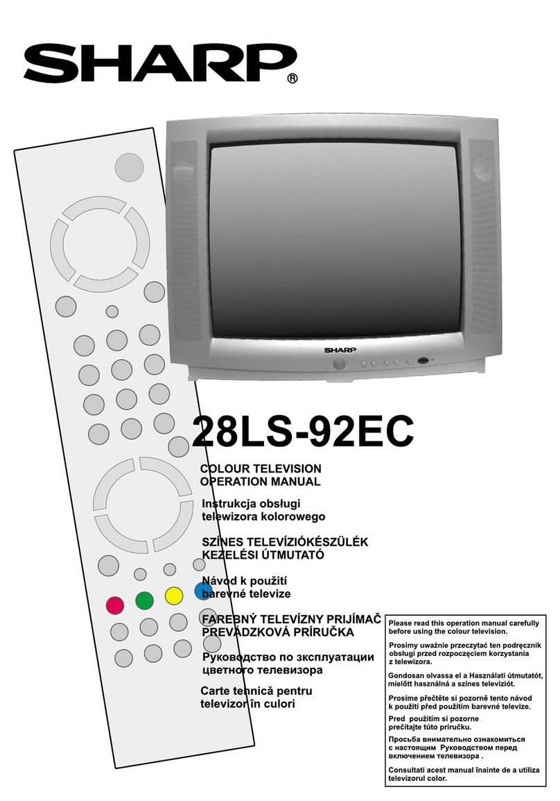 Sharp 28LS-92EC User manual