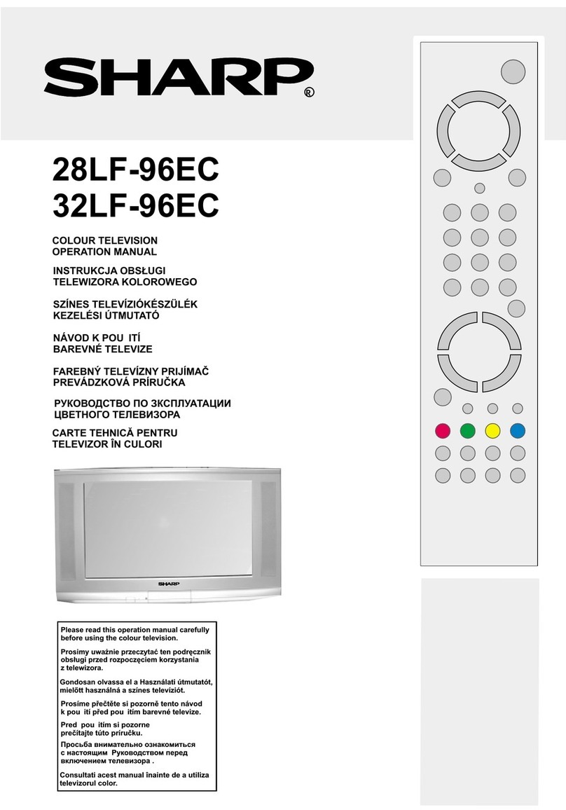 Sharp 28LF-96EC User manual Sharp 28LF-96EC User manual