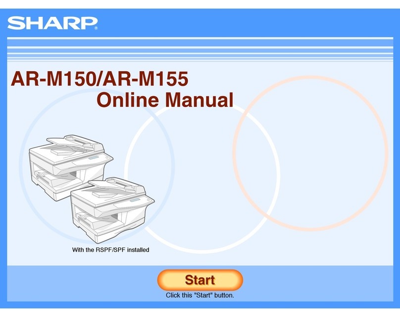 Sharp AR-M150 Online Online manual