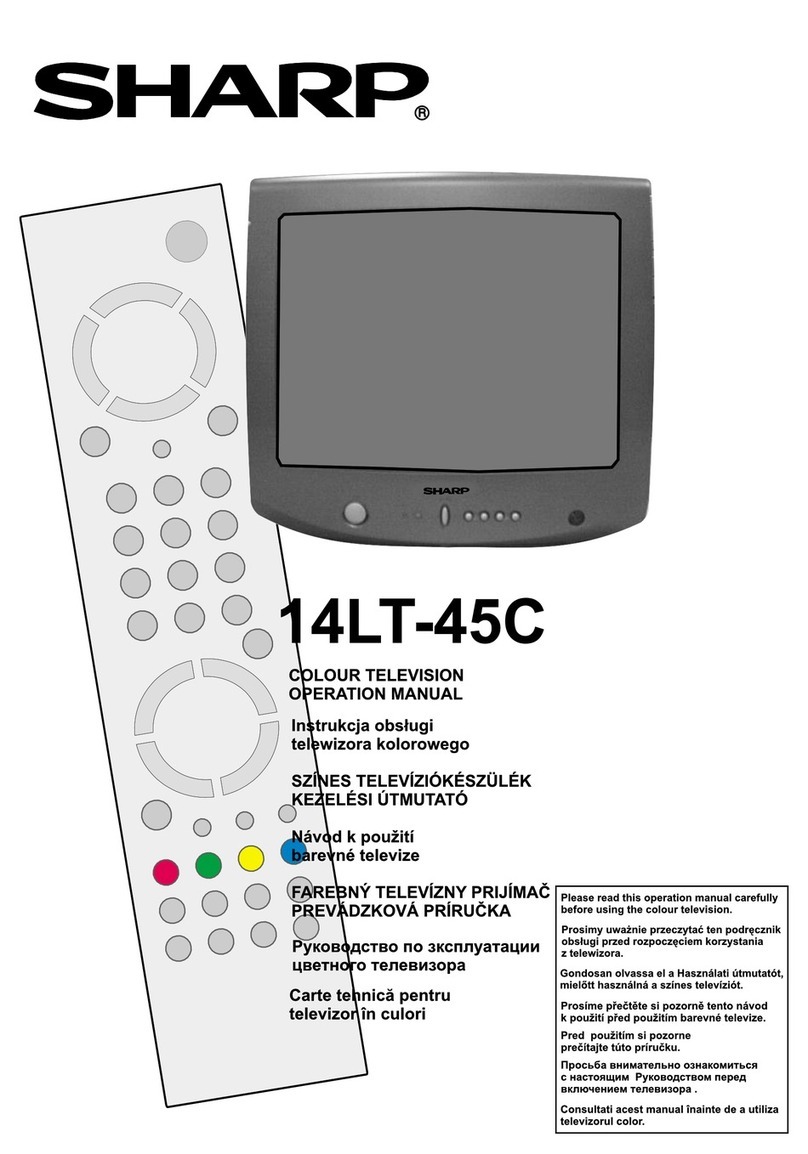 Sharp 14LT-45C User manual Sharp 14LT-45C User manual