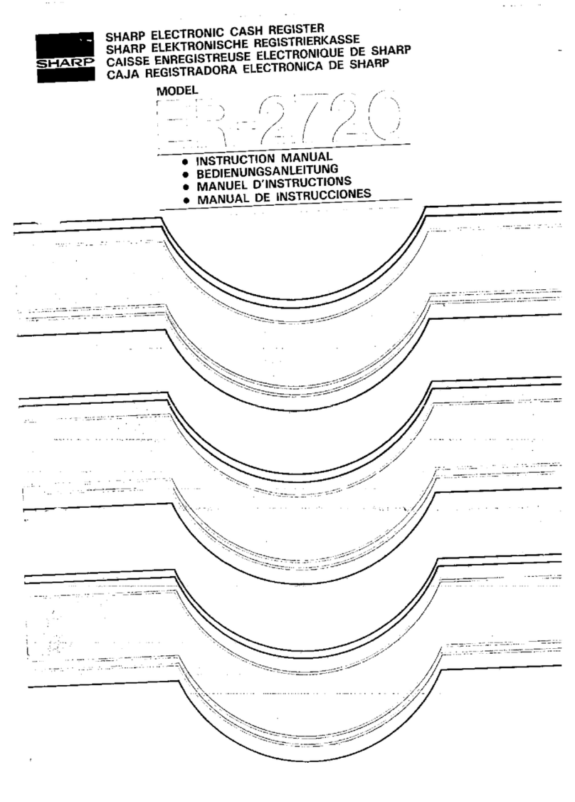Sharp ER-2720 instruction manual