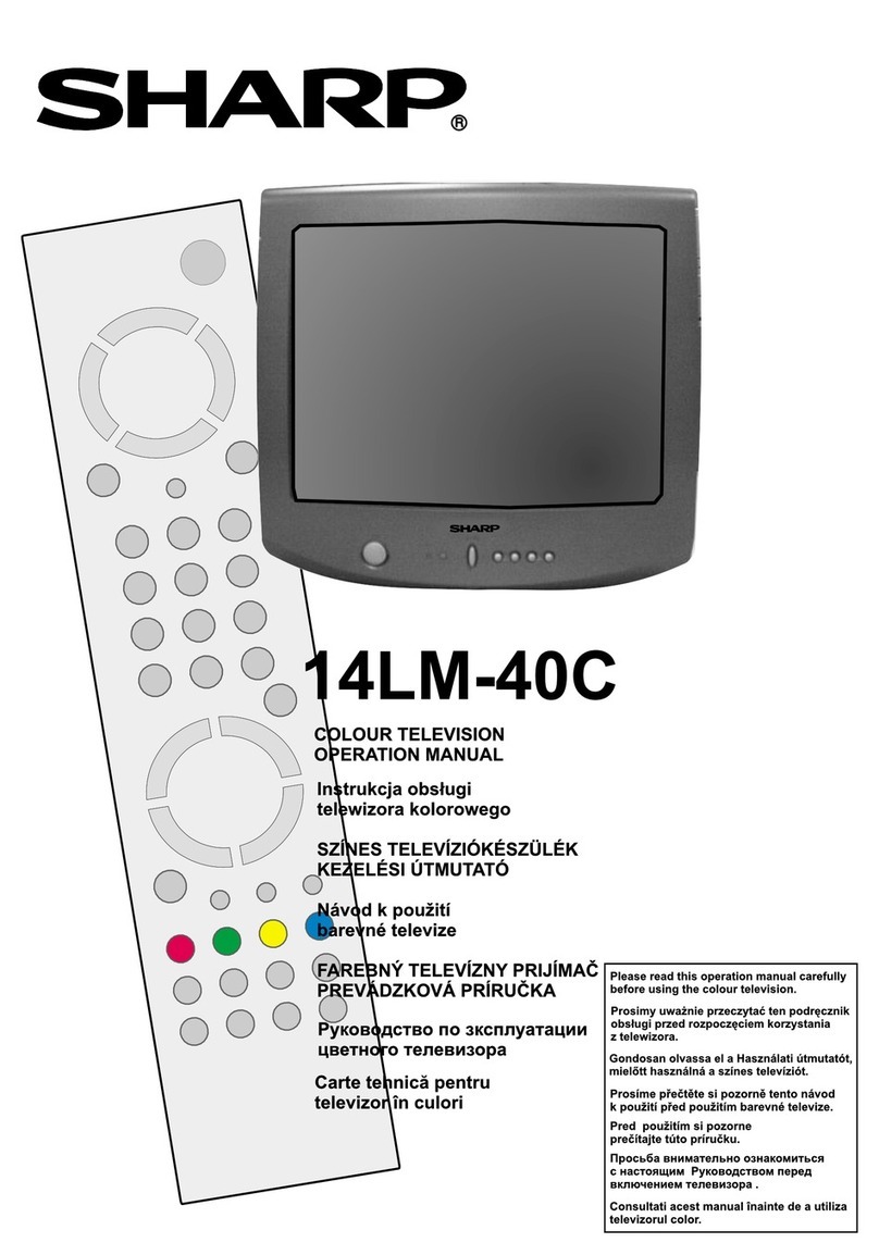Sharp 14LM-40C Operation manual