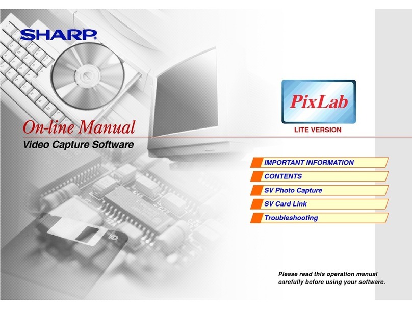 Sharp On-line Manual Video Capture Mounting instructions Sharp On-line Manual Video Capture Mounting instructions