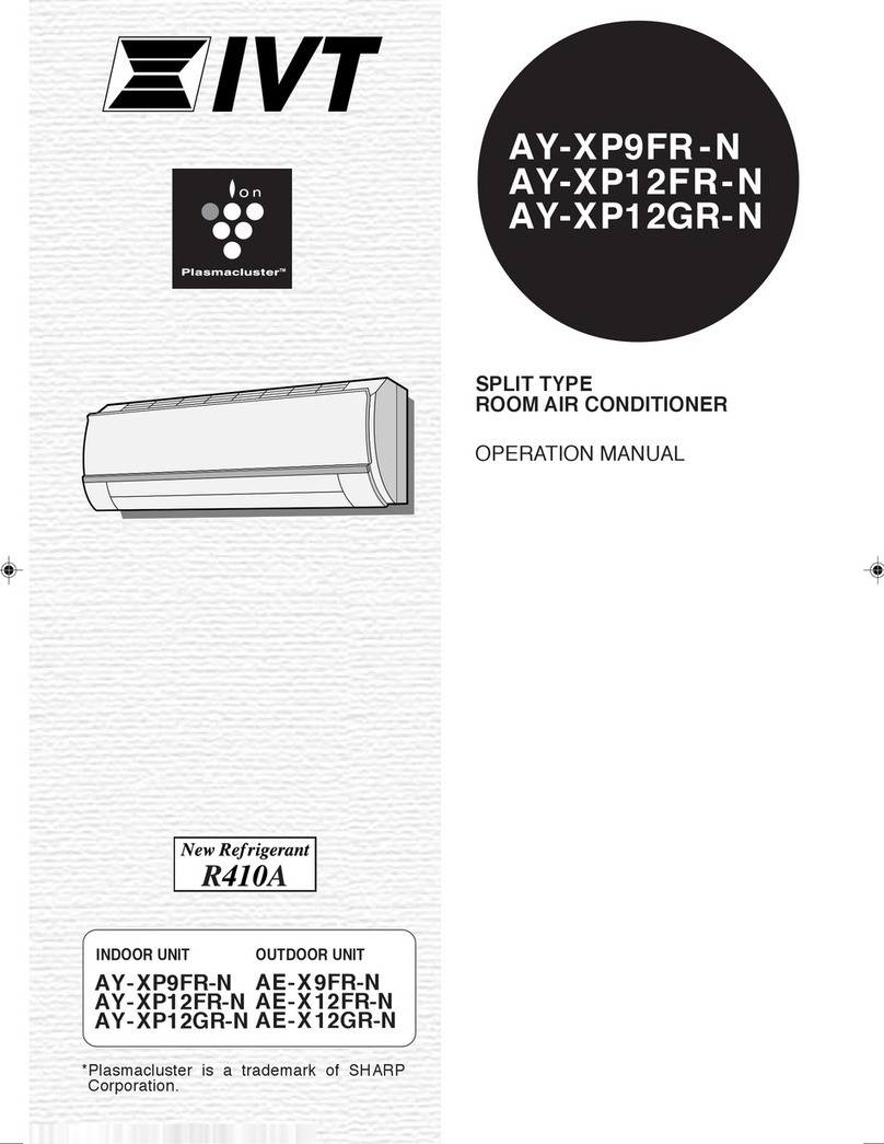 IVT AY-XP12FR User manual