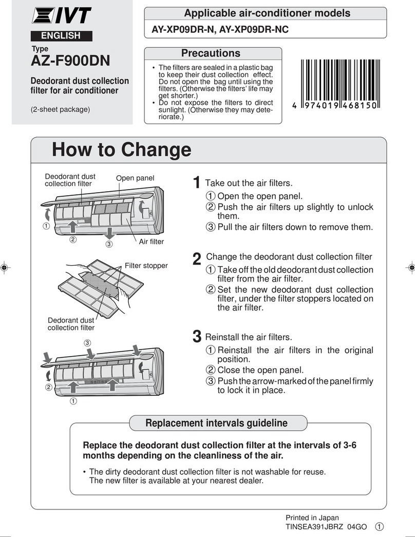 IVT AZ-F900DN Operation manual