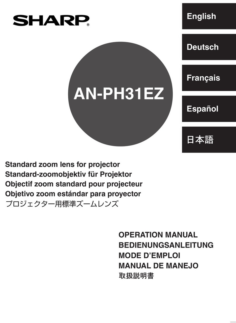 Sharp AN-PH31EZ User manual