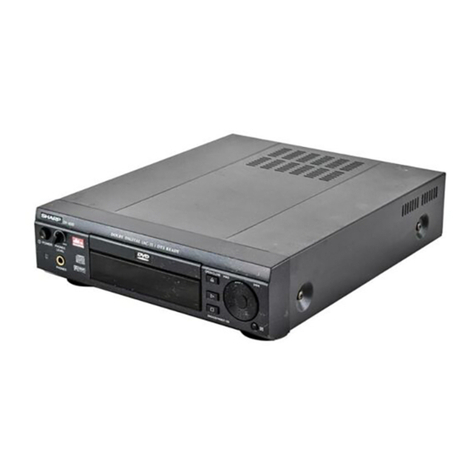 Sharp DV-600S User manual Sharp DV-600S User manual