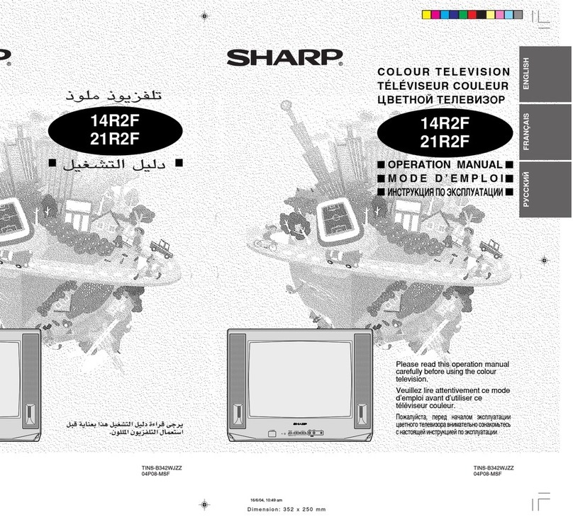 Sharp 14R2F User manual Sharp 14R2F User manual