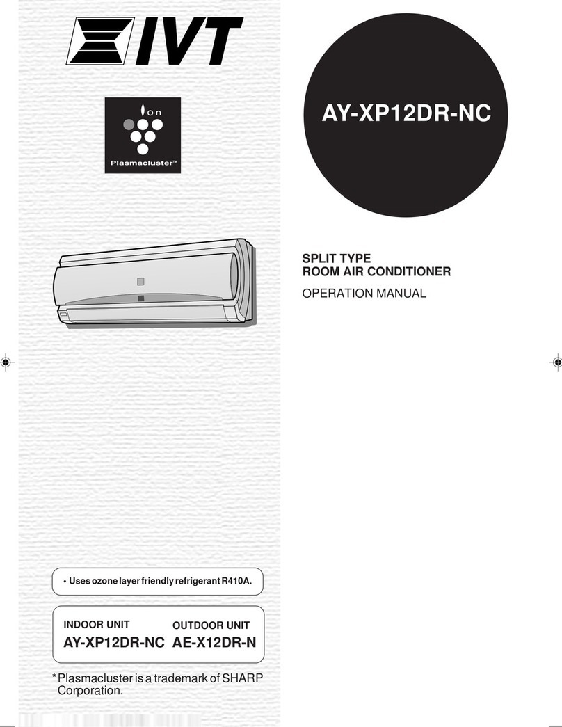 IVT AY-XP12DR-NC User manual