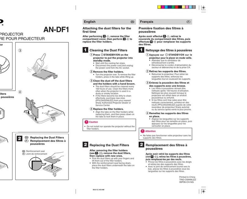 Sharp AN-DF1 User manual