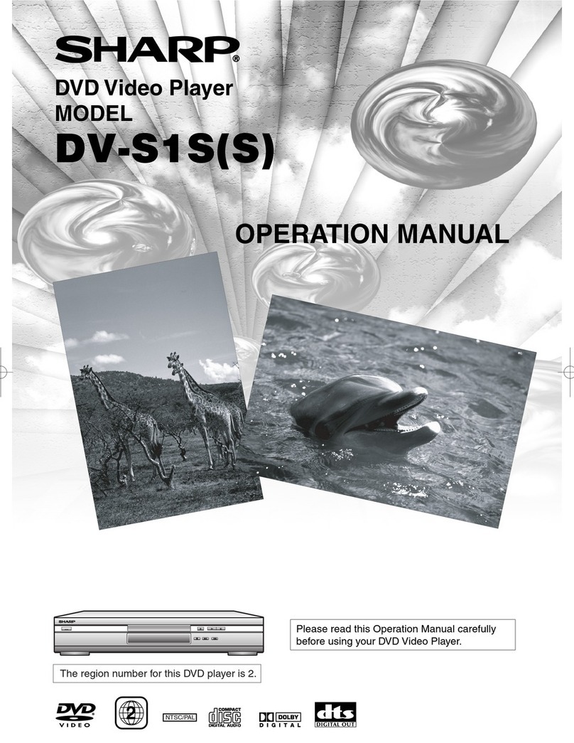 Sharp DV-S1S(S) User manual Sharp DV-S1S(S) User manual