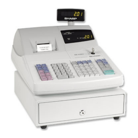 Sharp XE-A201 User manual