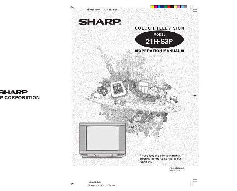 Sharp 21H-S3P User manual
