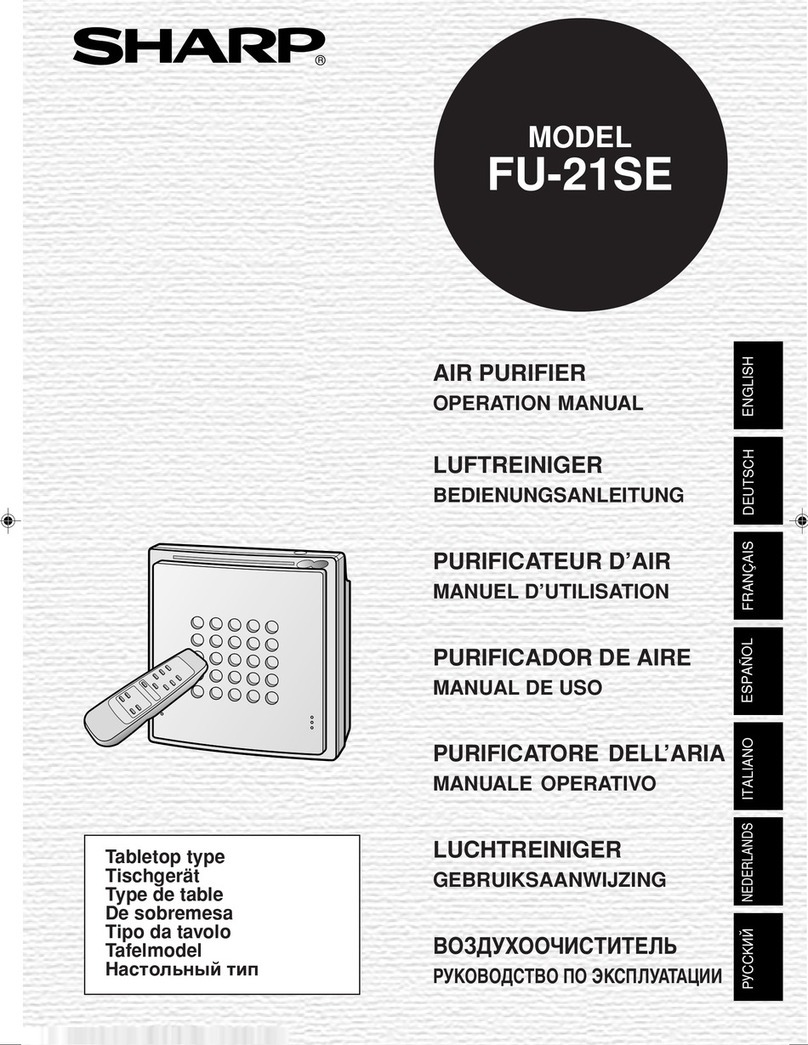 Sharp FU-21SE User manual