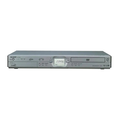 Sharp DV-HR300X User manual