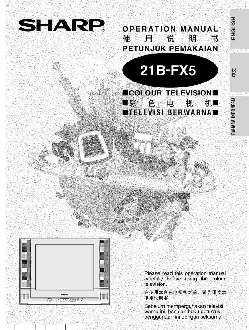 Sharp 21B-FX5 User manual Sharp 21B-FX5 User manual