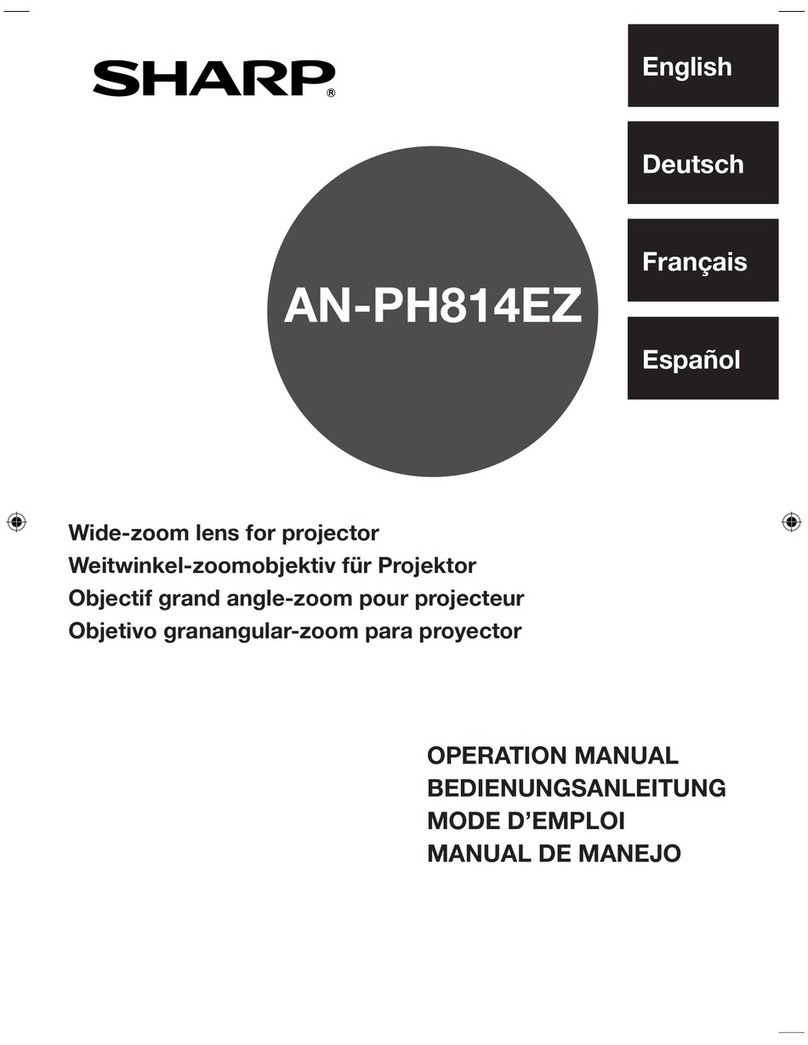 Sharp AN-PH814EZ User manual