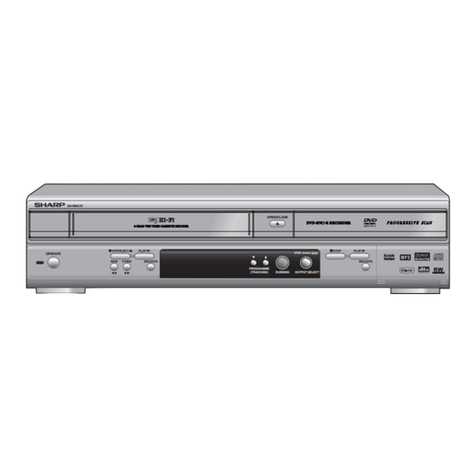 Sharp DV-RW370X User manual Sharp DV-RW370X User manual