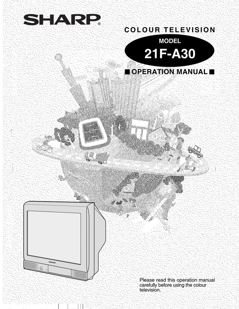 Sharp 21F-A30 User manual Sharp 21F-A30 User manual