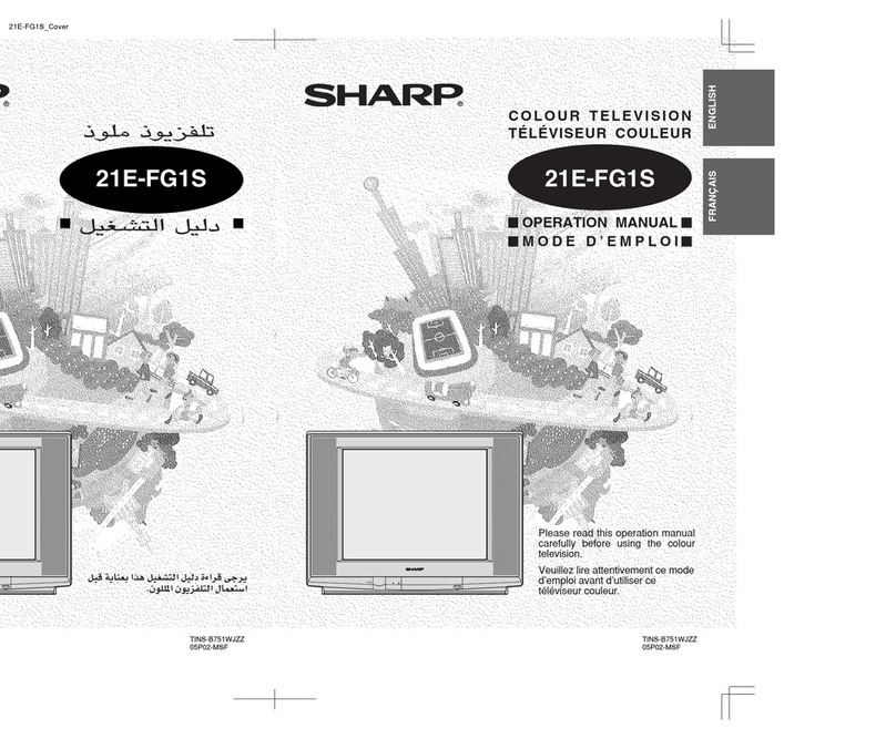 Sharp 21E-FG1S User manual