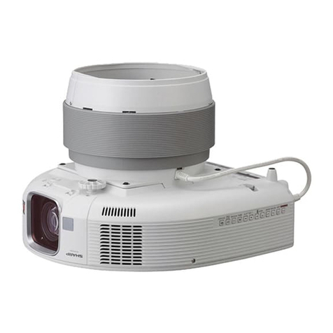 Sharp AN-SV100T User manual
