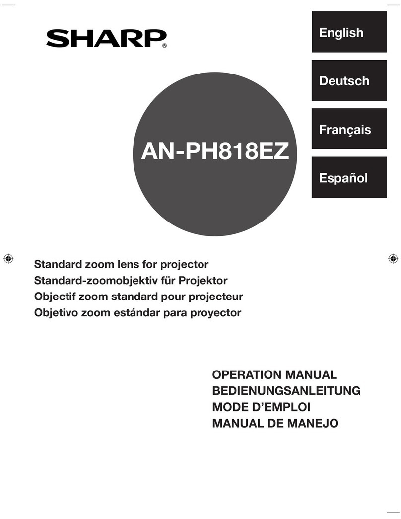 Sharp AN-PH818EZ User manual