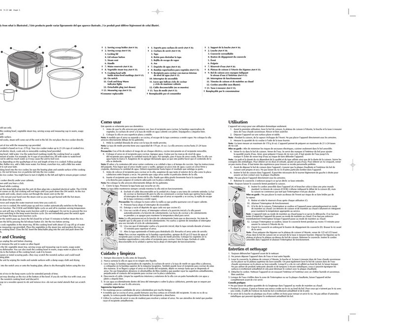 Black & Decker RC850 Installation instructions