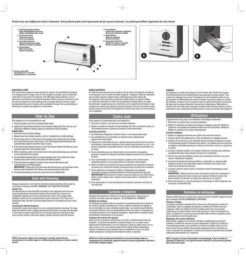 Black & Decker LongSlot T2750 Installation instructions