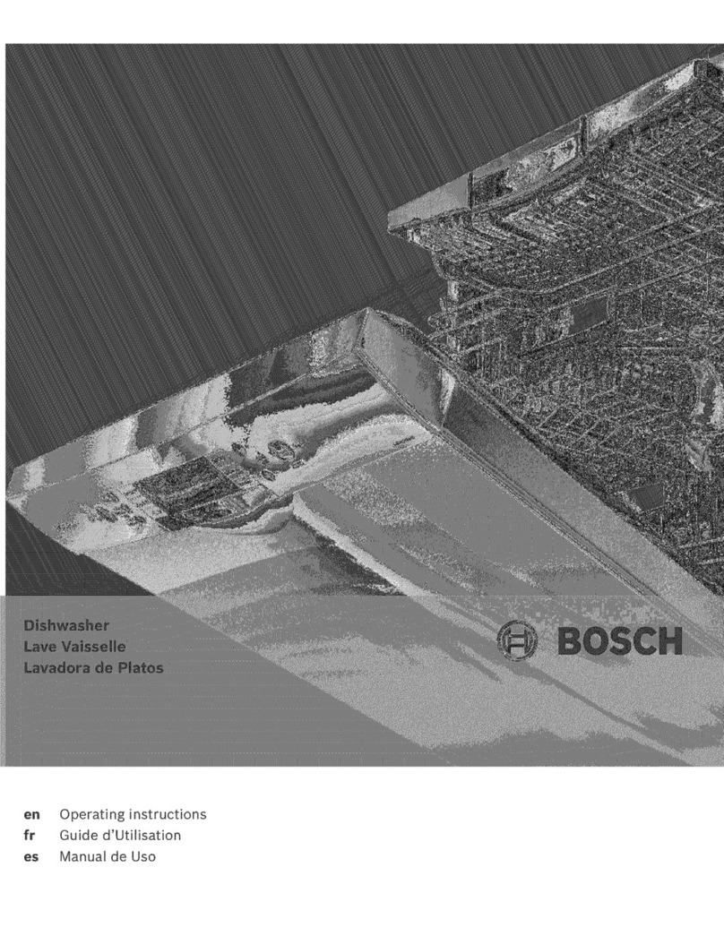 Bosch SHE7ER55UC operating instructions