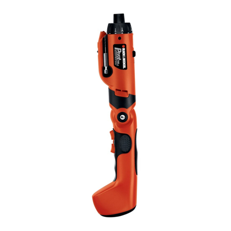 Black & Decker PD600 instruction manual Black & Decker PD600 instruction manual