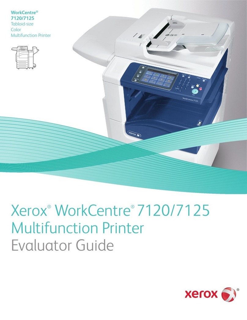 Xerox WORKCENTRE 7120 User manual Xerox WORKCENTRE 7120 User manual