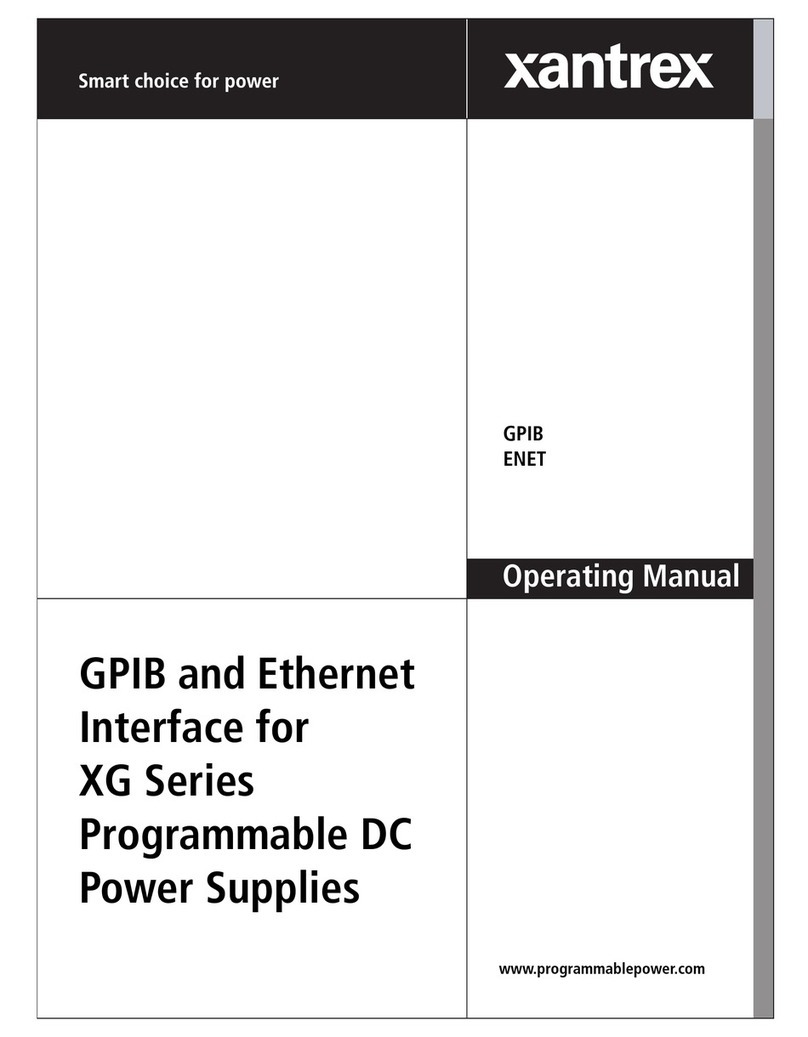 Xantrex GRIB and Ethernet interface User manual