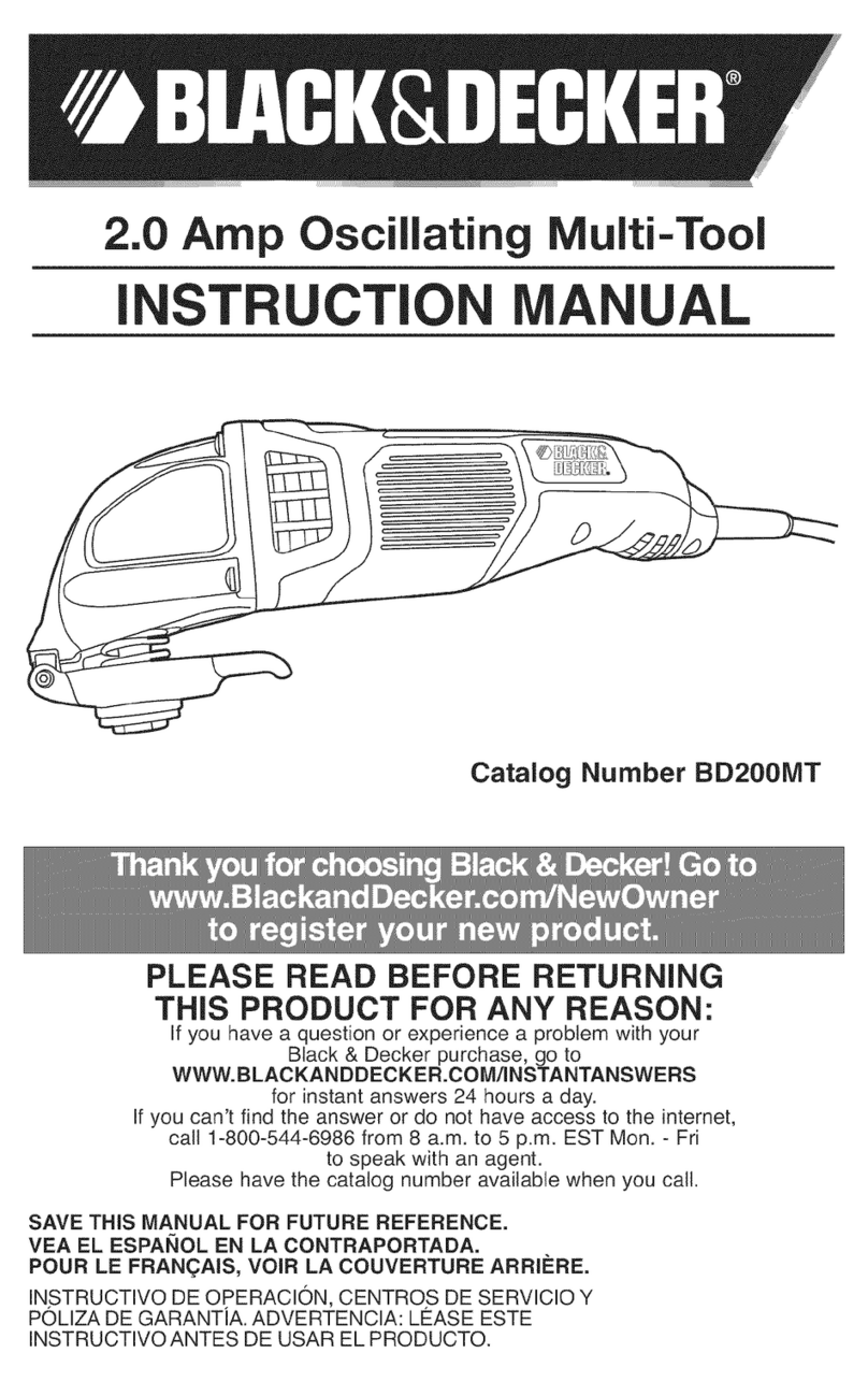 Black & Decker BD200MT type 2 User manual