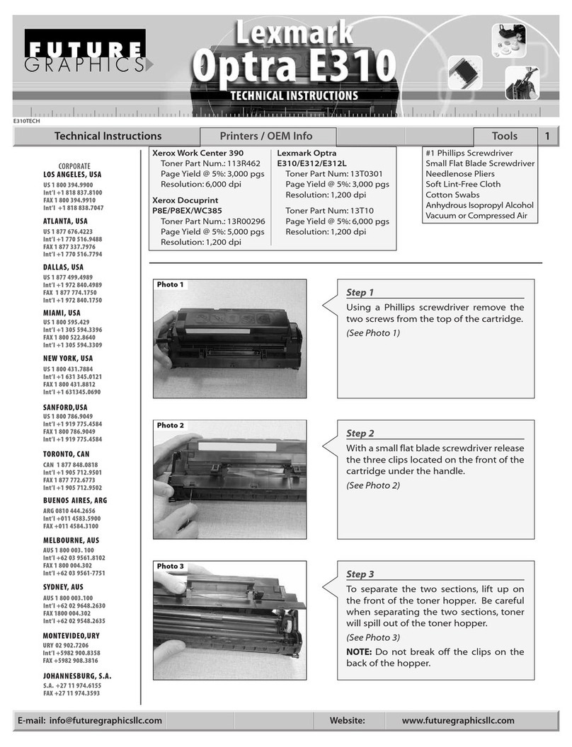 Lexmark Optra E310 Owner's manual
