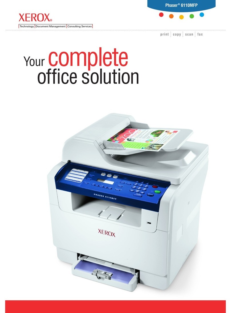 Xerox Phaser 6110MFP User manual