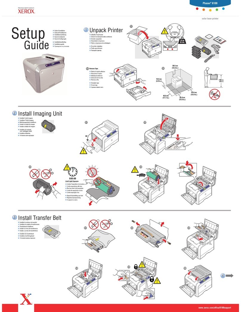Xerox Phaser 6100 User manual