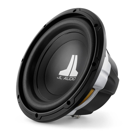 JL Audio 10W4-4 Speci?cation User manual