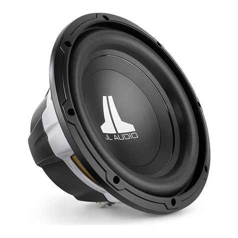 JL Audio 10W1v2-4 User manual