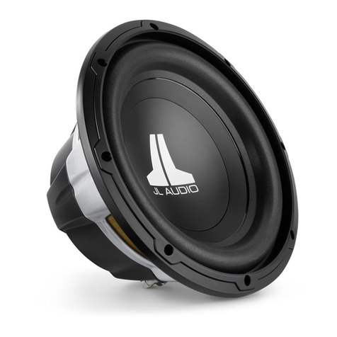 JL Audio 10W0v3-4 owner's manual