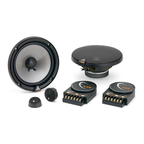 JL Audio VR650-CSi User manual